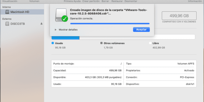 Mac OS Sierra ISO descargar para VMware